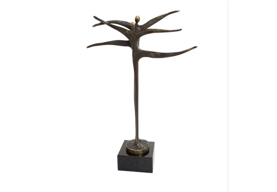 obrazek 1 Wyjątkowa statuetka z brązu 