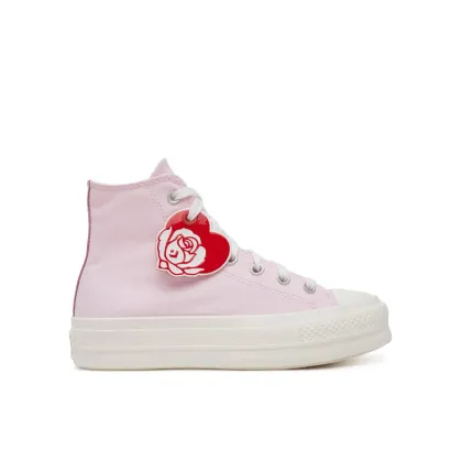 Zdjęcie Converse Trampki Chuck Taylor All Star Lift Platform Hearts A13652C Różowy