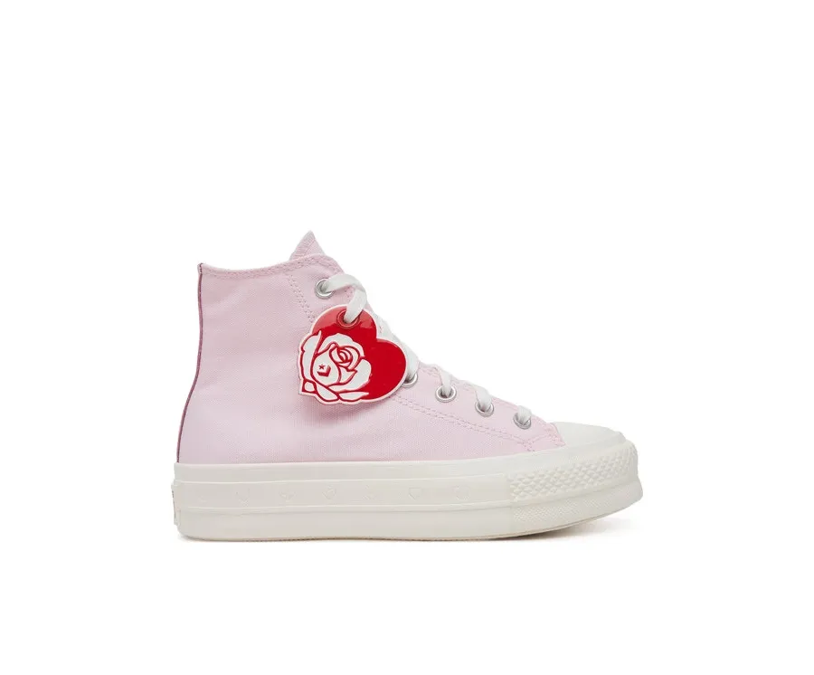 obrazek 1 Converse Trampki Chuck Taylor All Star Lift Platform Hearts A13652C Różowy