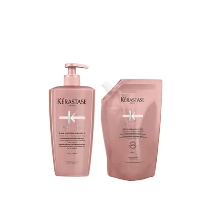 Zdjęcie Kérastase Chroma Absolu Bundle Szampon do włosów 2 x 500 ml