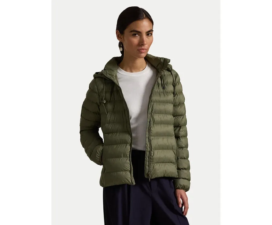 obrazek 1 Polo Ralph Lauren Kurtka zimowa 211958932 Zielony Regular Fit