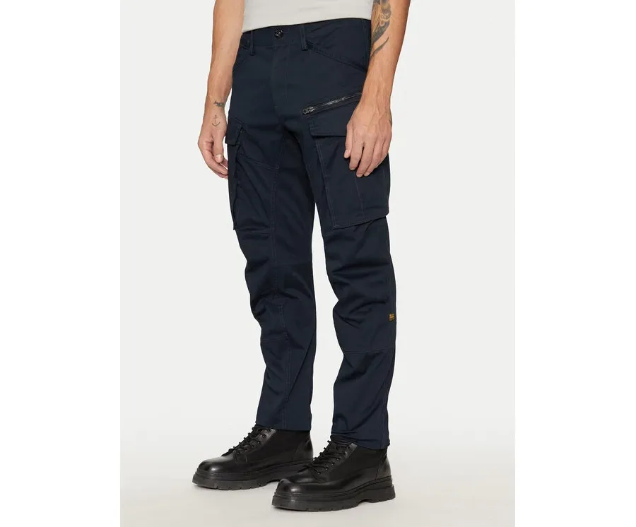 obrazek 1 G-Star Raw Spodnie materiałowe Rovic 3D D02190 Granatowy Regular Fit