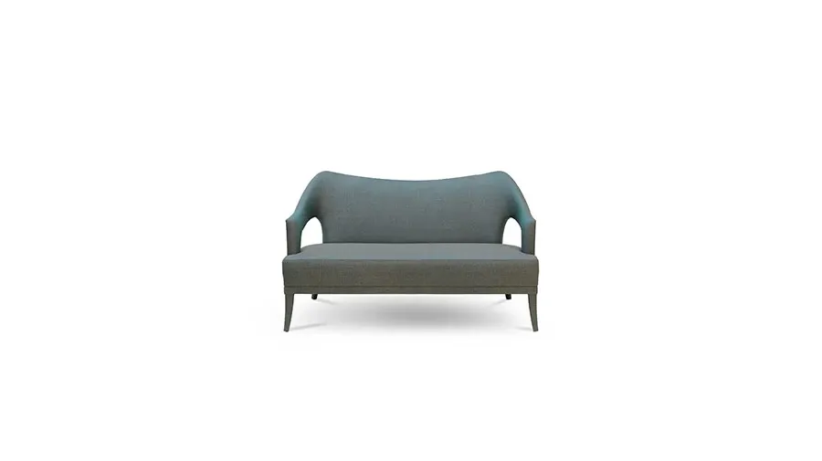 obrazek 1 Portugalska dwuosobowa sofa o nowoczesnym kształcie