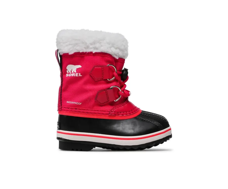 obrazek 1 Sorel Śniegowce Childrens Yoot Pac Nylon Wp NC1962 Różowy