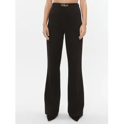 Zdjęcie TWINSET Spodnie materiałowe 232TT2191 Czarny Flare Fit