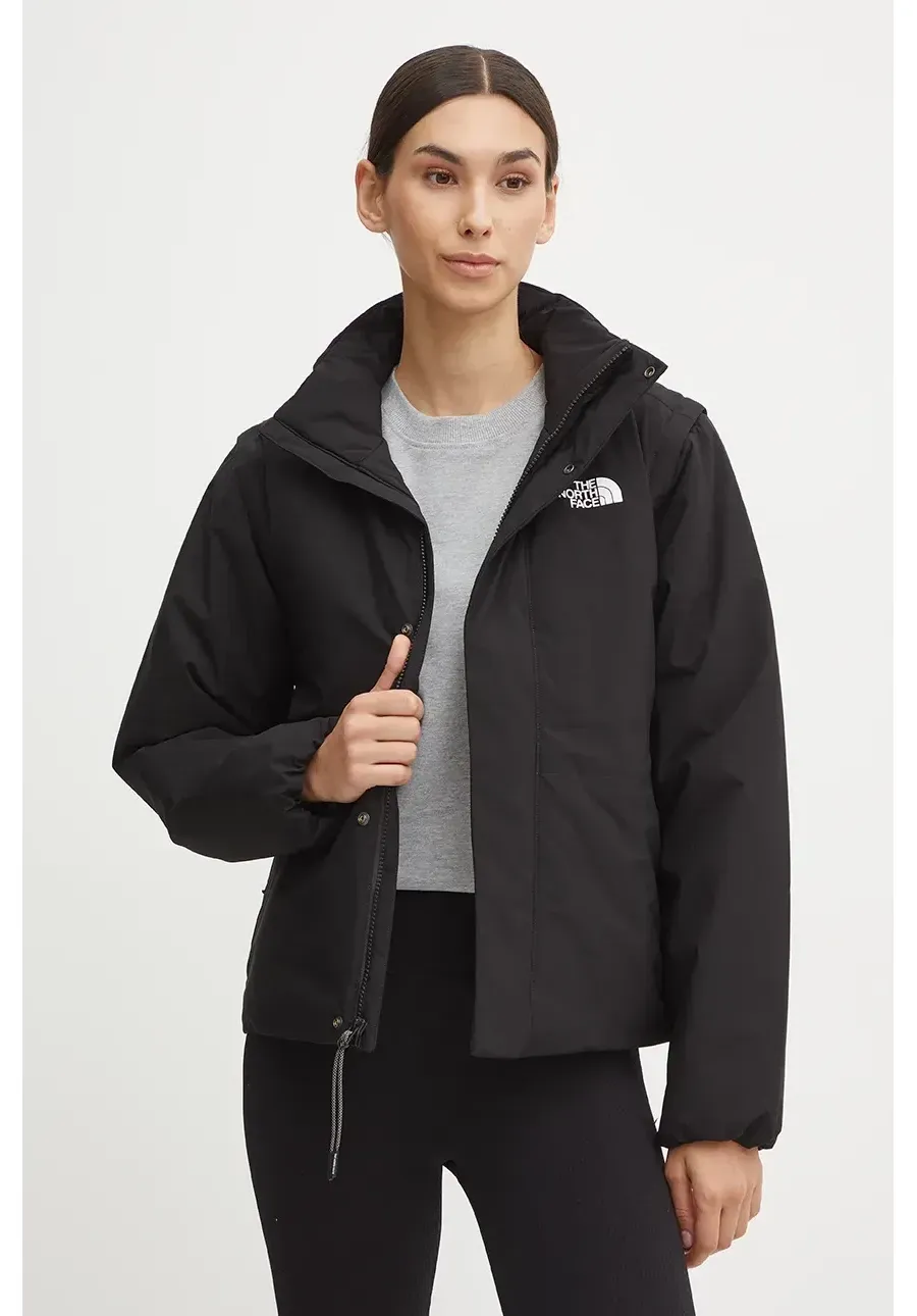 obrazek 1 The North Face kurtka Padded 2 in 1 Conv Jacket damska kolor czarny przejściowa NF0A89GXJK31