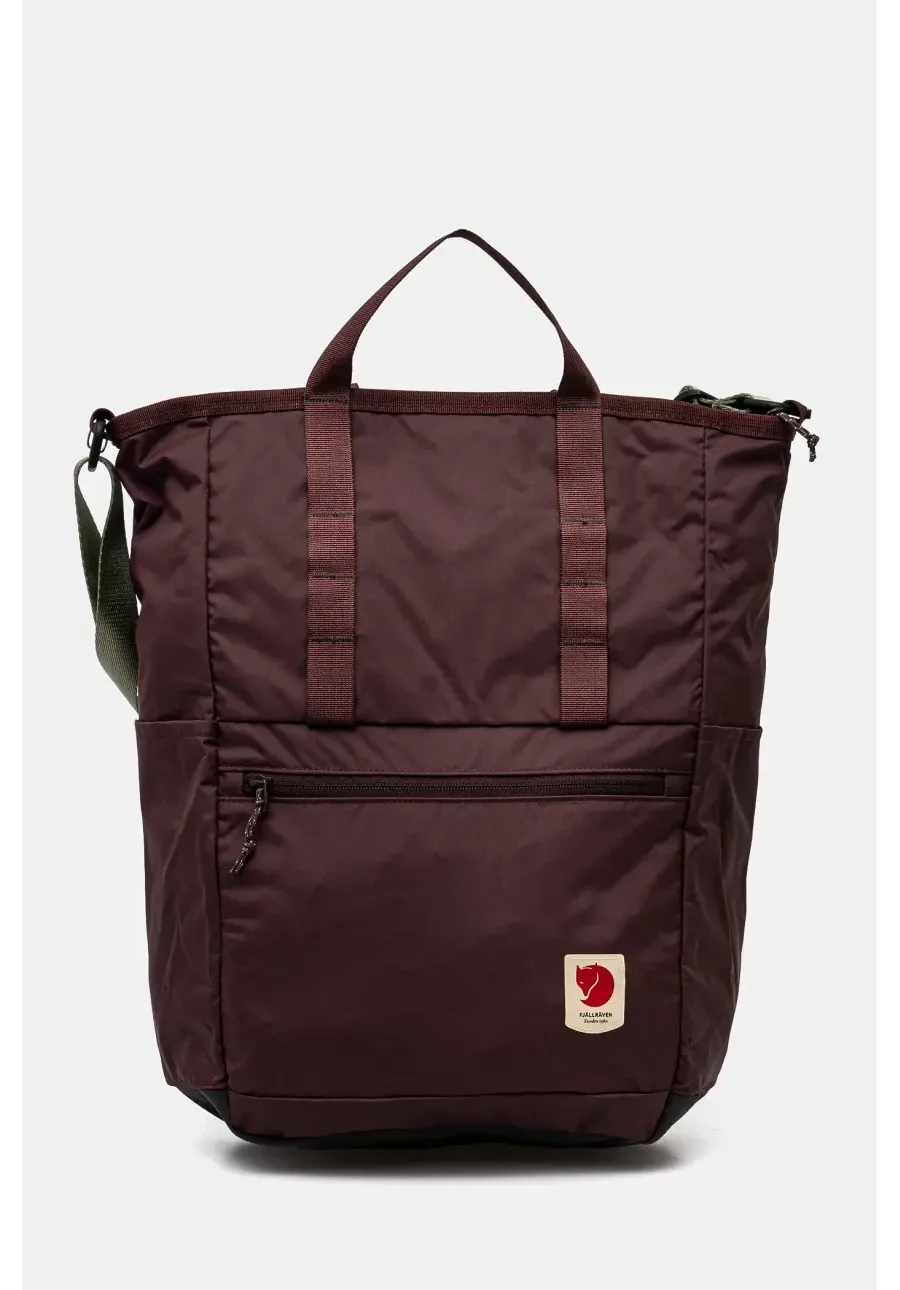 obrazek 1 Fjallraven plecak High Coast damski kolor bordowy duży gładki F23225