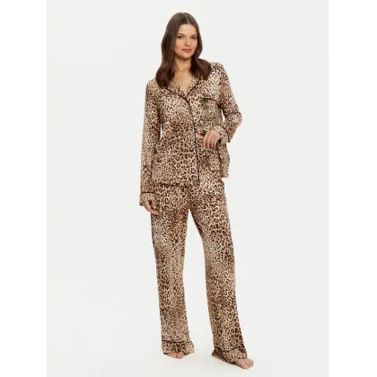 Zdjęcie Guess Piżama O5RX08 KCIN2 Brązowy Regular Fit