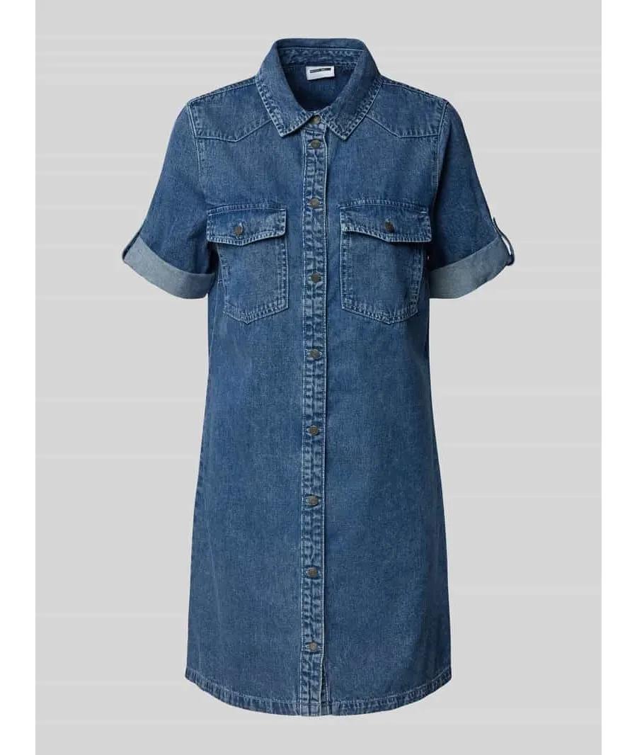 obrazek 1 Noisy May Sukienka jeansowa New Signe 27030040 Niebieski Loose Fit