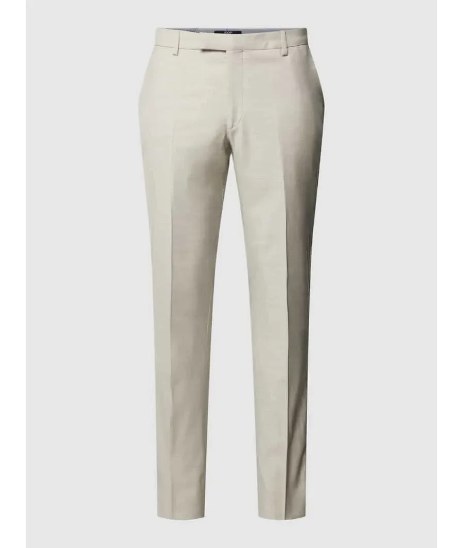 obrazek 1 Spodnie do garnituru o kroju extra slim fit z fakturowanym wzorem model ‘Gun’