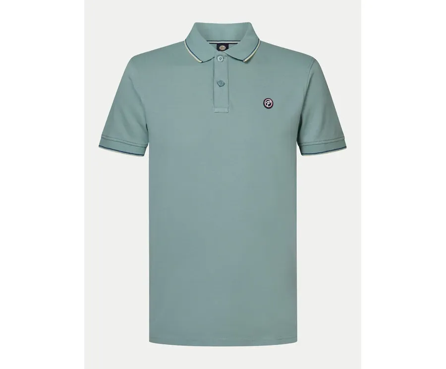 obrazek 1 Petrol Industries Polo M-1040-POL900 Niebieski Regular Fit