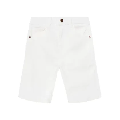 Zdjęcie Guess Szorty jeansowe L4RD11 WE620 Biały Regular Fit