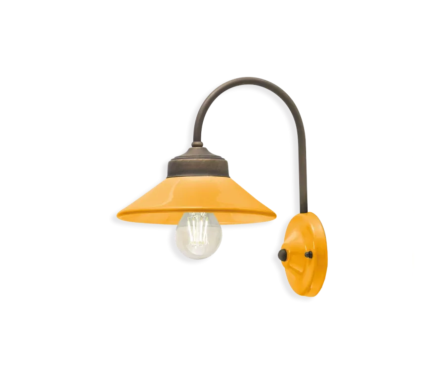 obrazek 3 Włoska lampa ścienna-kinkiet w stylu retro