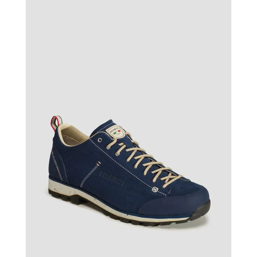 obrazek 1 Niskie Skórzane Niebieskie Buty Trekkingowe Męskie Dolomite 54 Low Evo