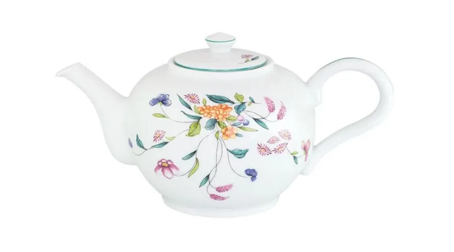 obrazek 1 Gustowny porcelanowy dzbanek do herbaty z kolekcji Florence