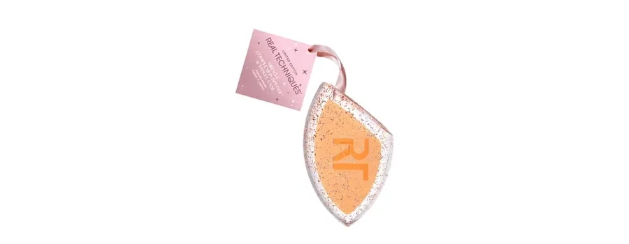 obrazek 1 Real Techniques Miracle Complexion Sponge & Travel Case Ornament Gąbka do makijażu 1 szt.