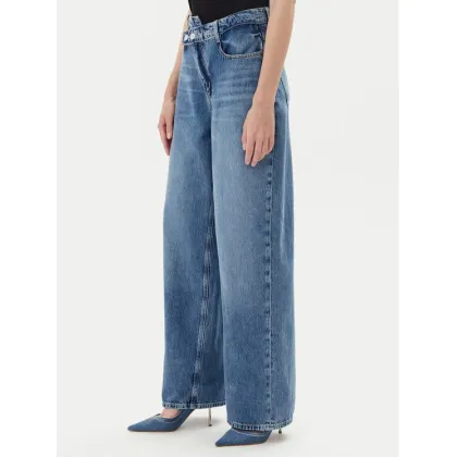 Zdjęcie Guess Jeansy W5YA2G D5QKB Niebieski Wide Leg