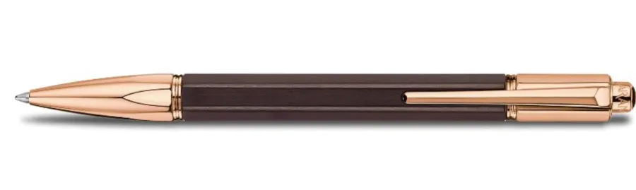 obrazek 1 Elegancki długopis Varius Ebony - różowo złoty