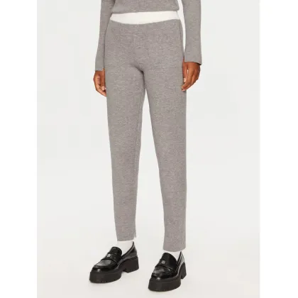 Zdjęcie Deha Spodnie dzianinowe D12825 Szary Regular Fit