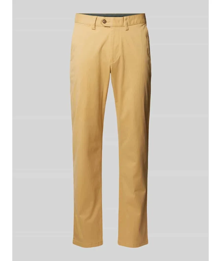 obrazek 1 Chinosy o kroju tapered fit z kieszeniami z tyłu