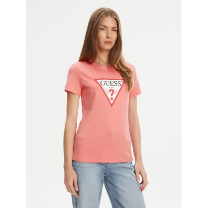 Zdjęcie Guess T-Shirt W1YI1B I3Z14 Koralowy Regular Fit