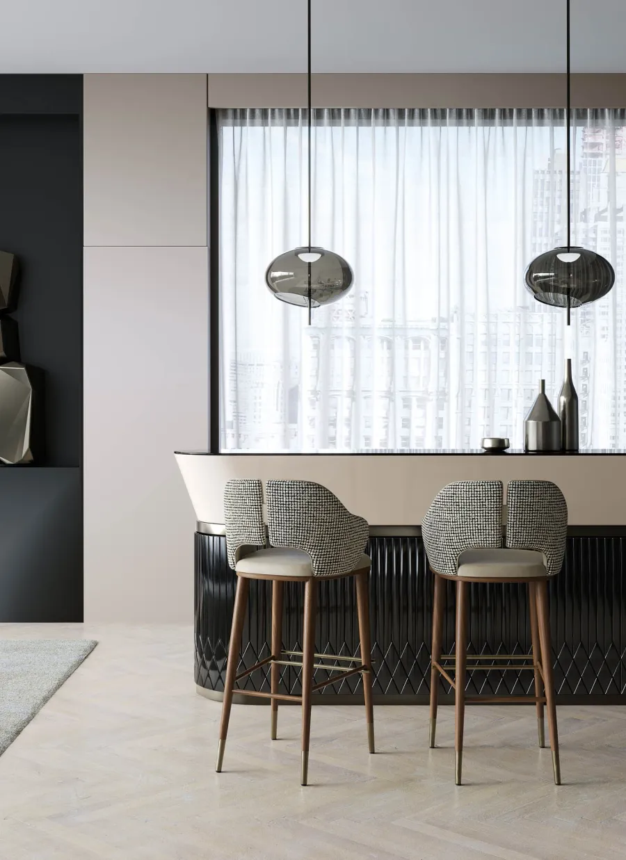 obrazek 9 Prestiżowe modernistyczne krzesło z Włoch - do jadalni