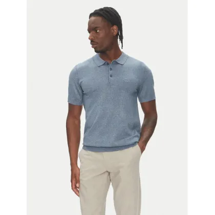 Zdjęcie Lindbergh Polo 30-800159 Niebieski Slim Fit