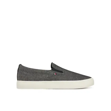 Zdjęcie Tommy Hilfiger Tenisówki Th Hi Vulc Low Slip On Ch FM0FM05390 Szary