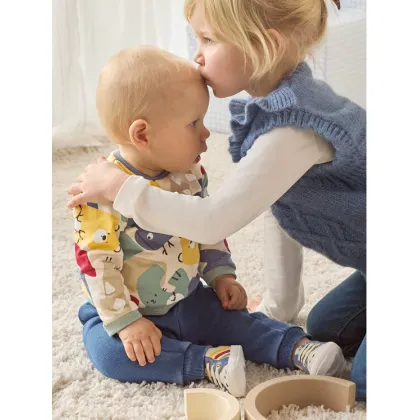 Zdjęcie Mayoral Komplet bluzka i spodnie 2.523 Kolorowy Regular Fit