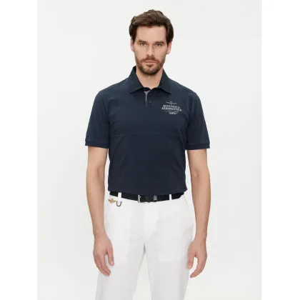 Zdjęcie Aeronautica Militare Polo 241PO1756J584 Granatowy Regular Fit