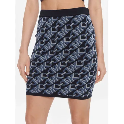 Zdjęcie MICHAEL Michael Kors Spódnica mini MR470BM9Z6 Granatowy Slim Fit