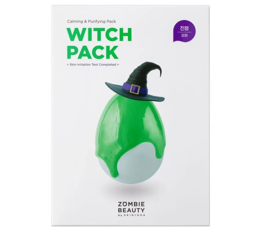 obrazek 1 SKIN1004 Zombie Beauty Witch Pack Głęboko oczyszczająca maska z zieloną herbatą