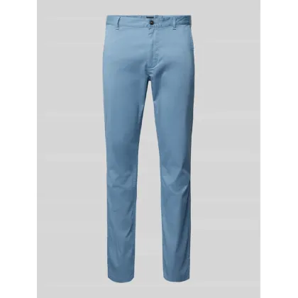 Zdjęcie Chinosy o kroju slim fit z wpuszczanymi kieszeniami