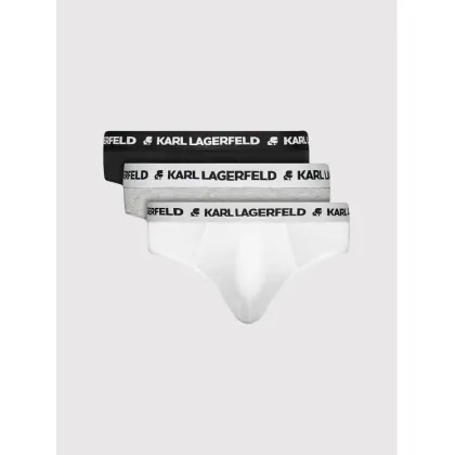 Zdjęcie KARL LAGERFELD Komplet 3 par slipów Logo 211M2103 Kolorowy