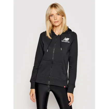 Zdjęcie New Balance Bluza Essentials WJ03530 Czarny Relaxed Fit