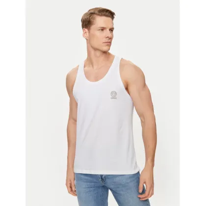 Zdjęcie Versace Tank top Medusa AUU01012 Biały Regular Fit