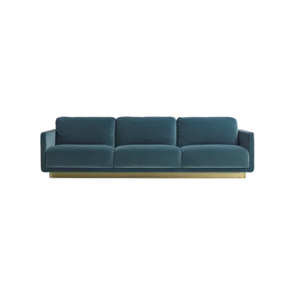 Zdjęcie Niebieska luksusowa sofa do salonu – Daytona