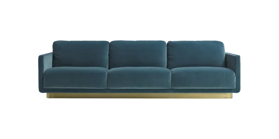 obrazek 1 Niebieska luksusowa sofa do salonu – Daytona