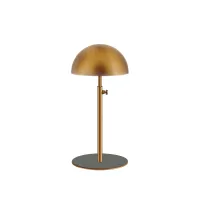 Picture Stylish gold plated hat holder with a gray base