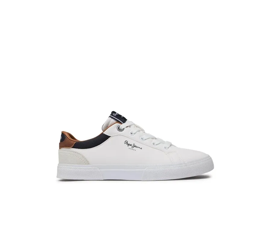 obrazek 1 Pepe Jeans Trampki PBS30569 Beżowy
