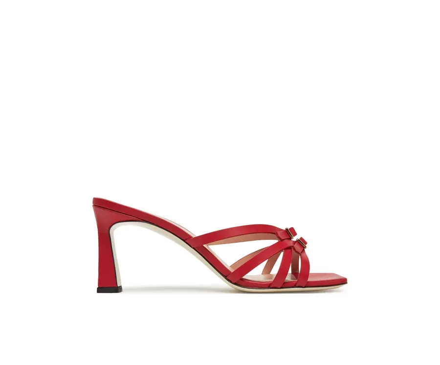 obrazek 1 Pollini Klapki SA28217C0MTC0501 Czerwony