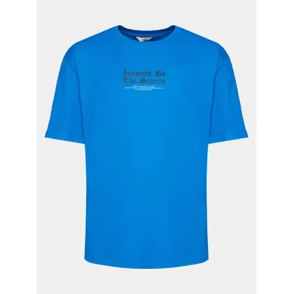 Zdjęcie Redefined Rebel T-Shirt Rafael 221165GOTS Niebieski Regular Fit