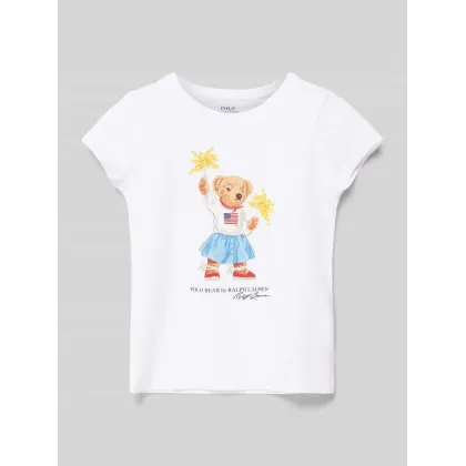 Zdjęcie T-shirt z nadrukiem z logo