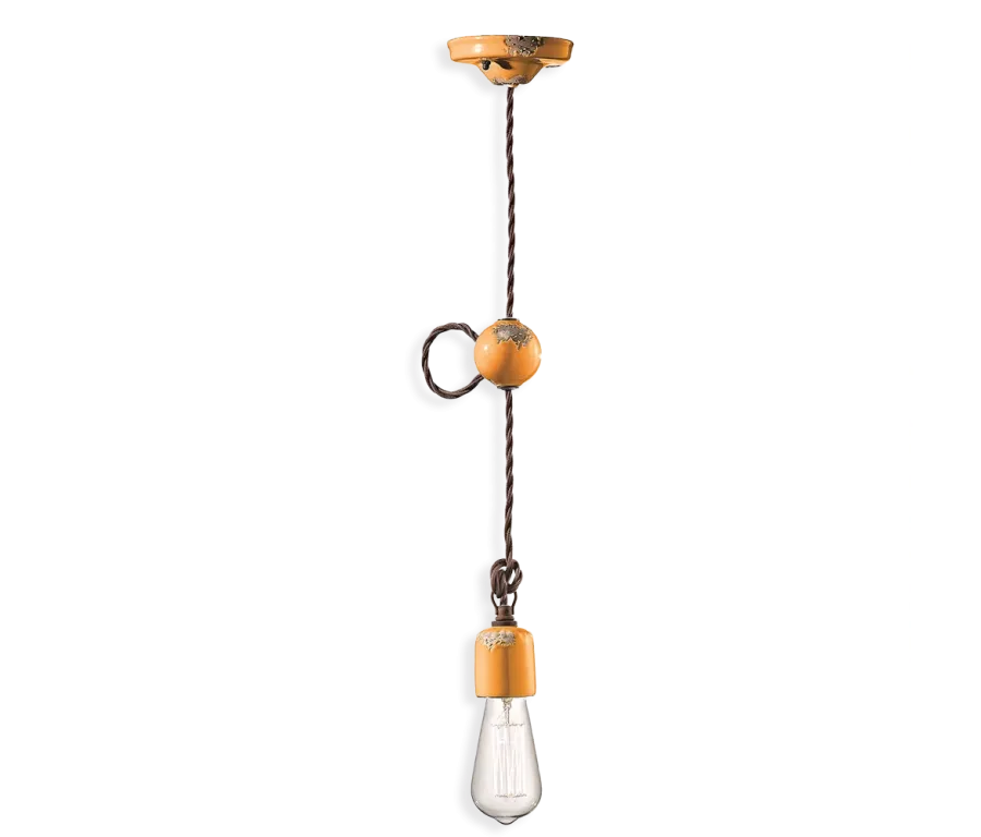 obrazek 2 Minimalistyczna w formie włoska lampa wisząca w stylu vintage