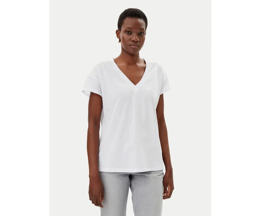 obrazek 1 ViCOLO T-Shirt UD0003 Biały Regular Fit
