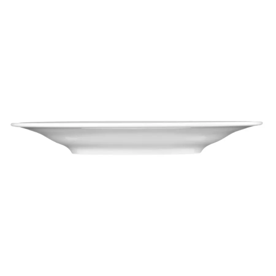 obrazek 2 Piękny porcelanowy biały spodek 16 cm - Seltmann Weiden