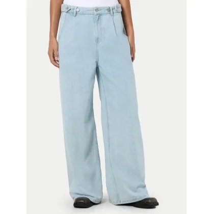 Zdjęcie Noisy May Jeansy 27033285 Niebieski Wide Leg