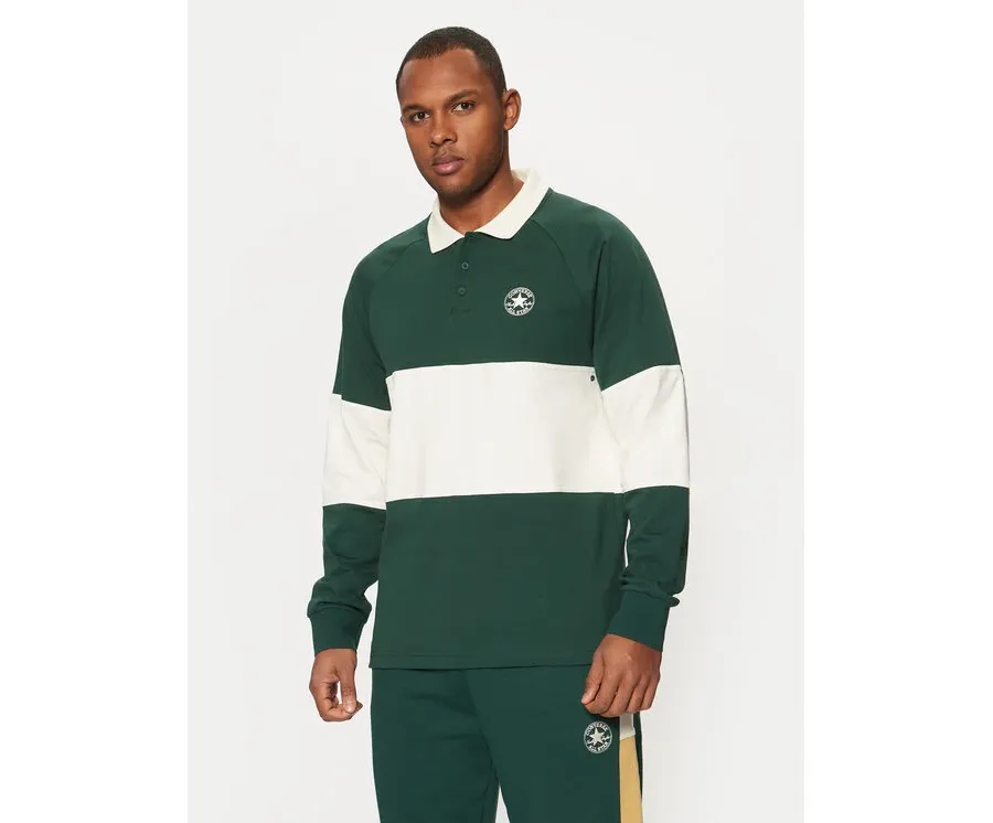 obrazek 1 Converse Polo Marquis Retro 10027563-A01 Zielony Regular Fit