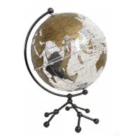 Picture Acrylic globe on a metal stand
