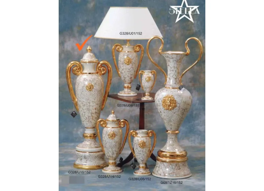 obrazek 1 Zjawiskowy duży ceramiczny wazon do salonu